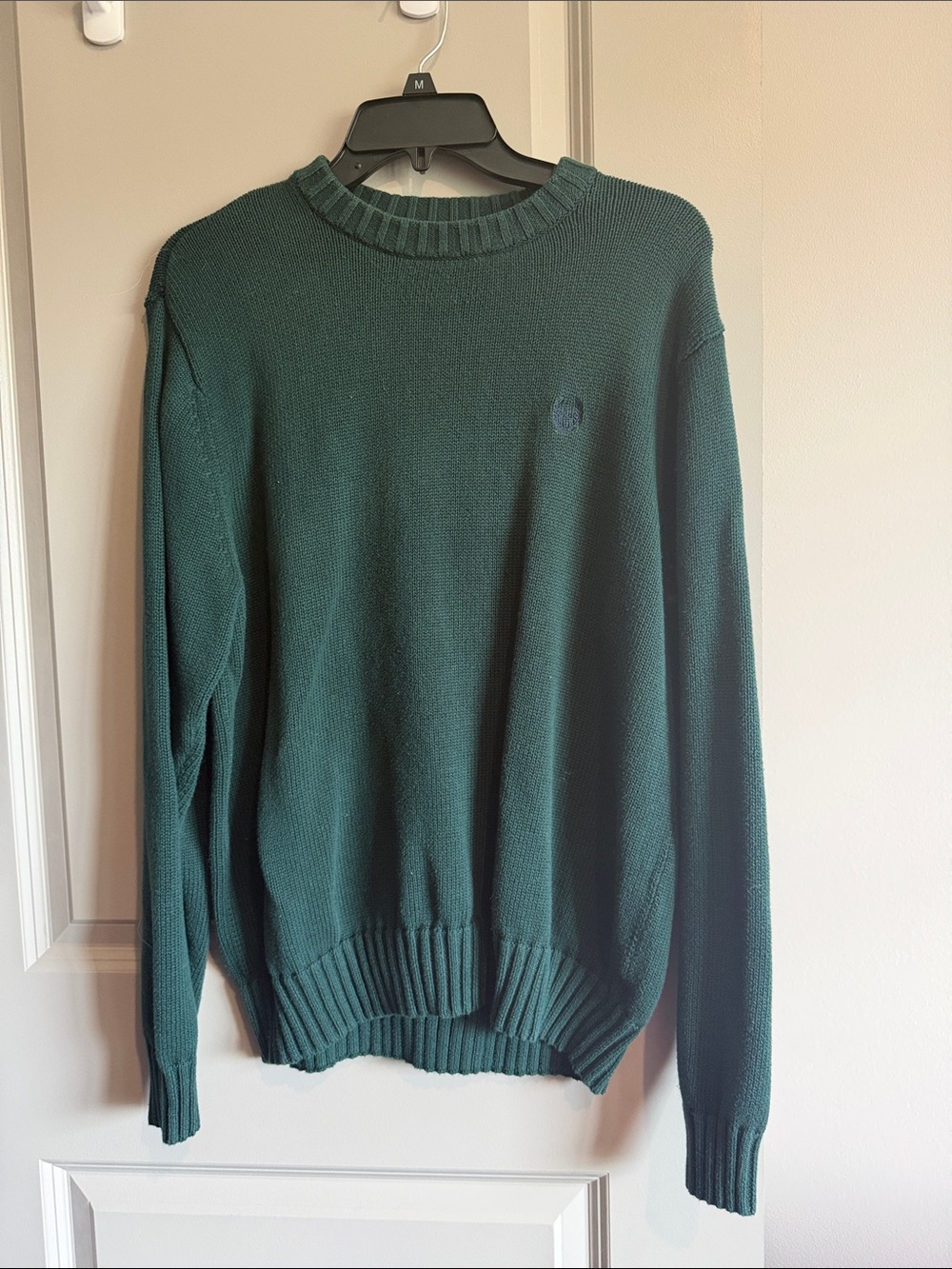 Chaps Men's Crewneck Sweater in Forest Green